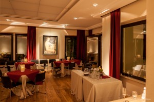Sala degli Ulivi allestita per un evento privato