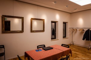 La sala delle mura può essere utilizzata in base alle proprie necessità