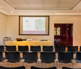 Sala allestita per il congresso "SEE"